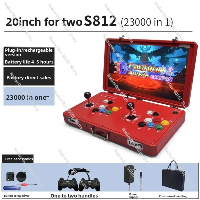 Portable Retro Arcade Game Con - Arcade Vibes 评论和价格